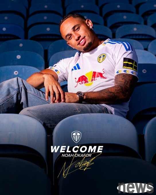 The 9th sign this summer! Official: Leeds United sign AC Milan striker Okafor, with transfer fees exceeding 20 million euros